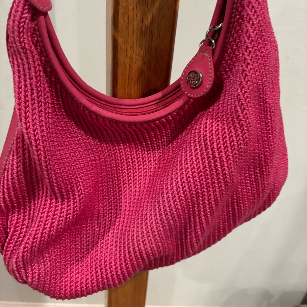Crochet Saks Fifth Avenue Hot Pink